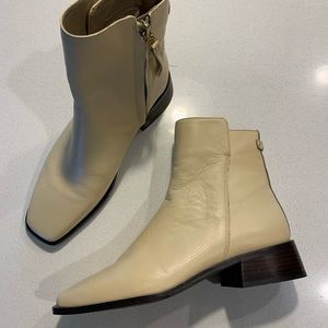 Sam Edelman Thatcher Square Toe Ankle Boots NWOT